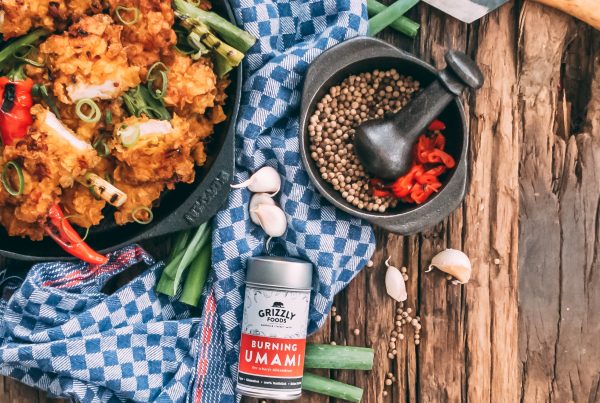 Crispy Chicken Rezept mit Burning UMAMI