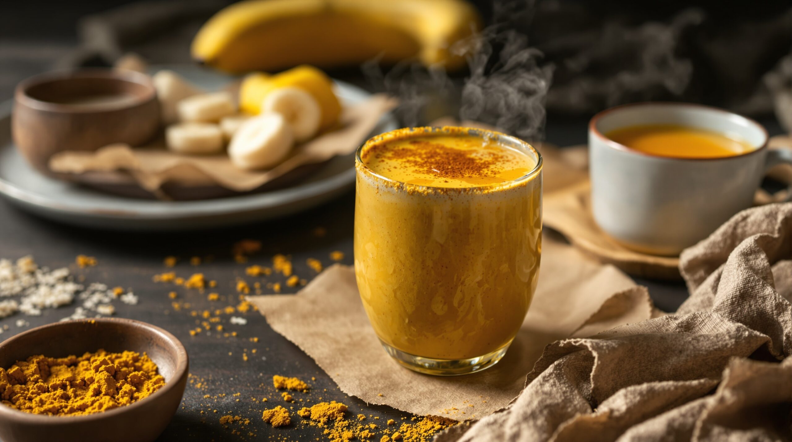 Goldener Kurkuma-Smoothie