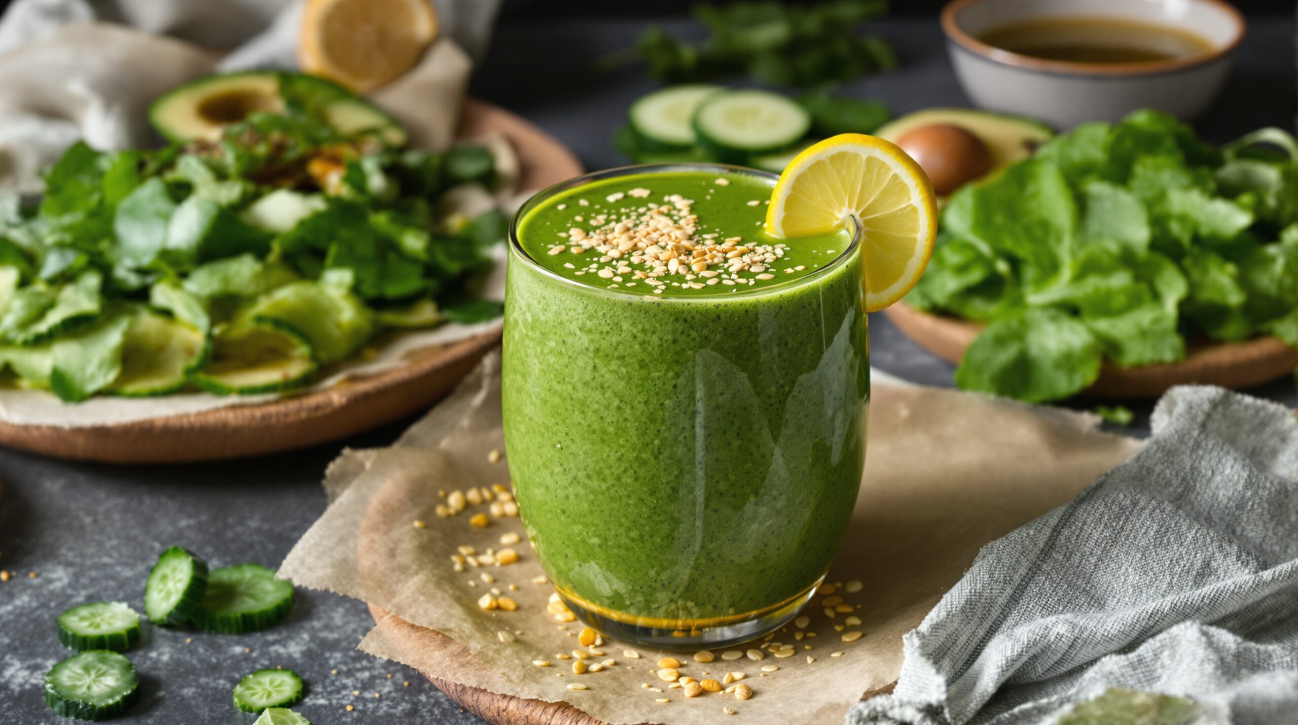 Grüner Immun-Booster