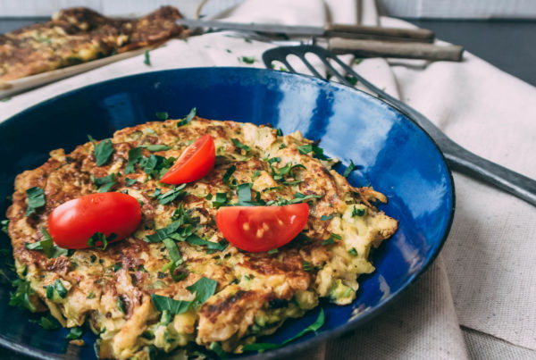 Kartoffelpuffer in gesund - mit Zucchini Power