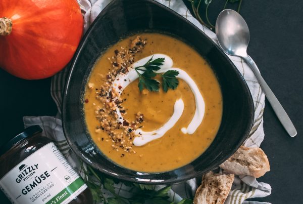 Kürbis Zucchini Suppe