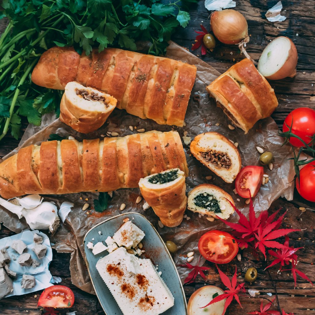 Börek mit zwei Füllungen • Grizzly Foods • türkisches Gebäck ...