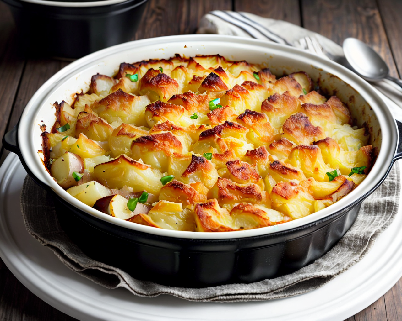 Kartoffelgratin vegan