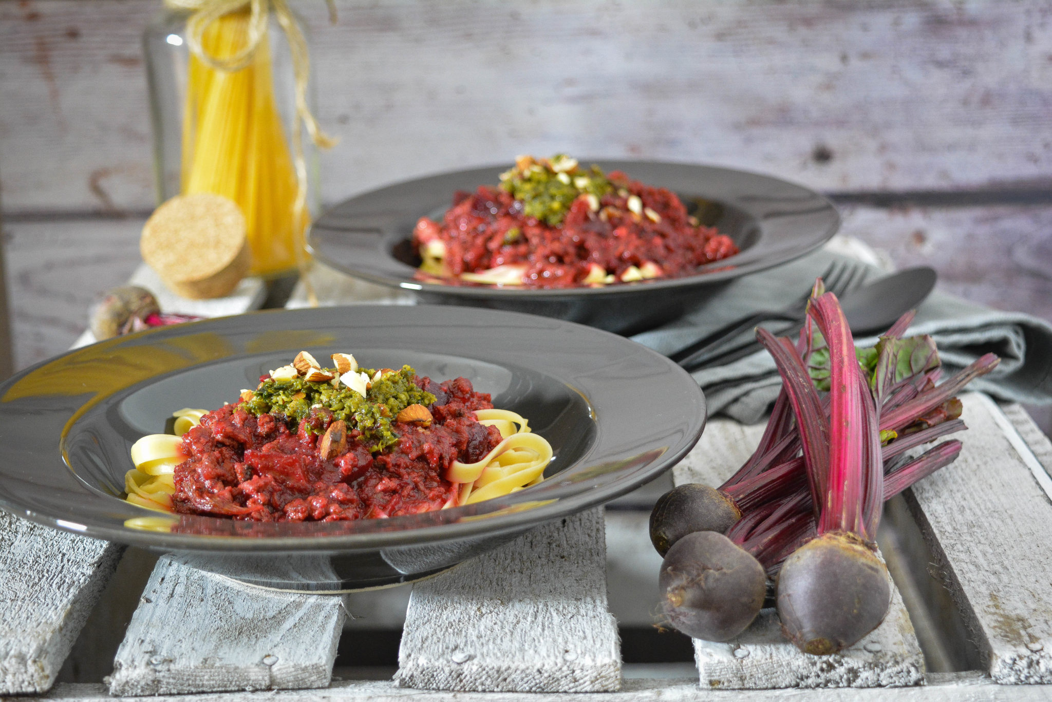 Rote Bete Bolognese – Heimische Superfood Pasta