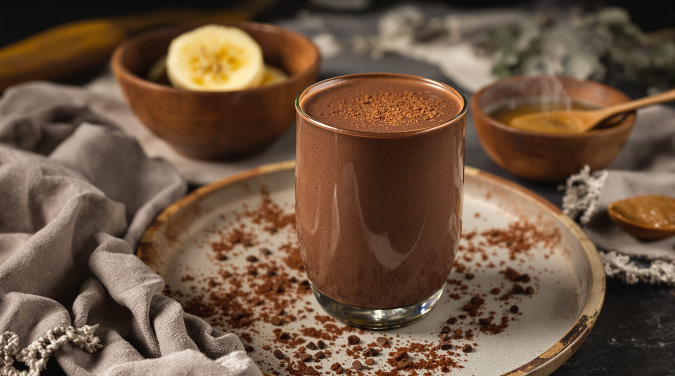 Schokoladiger Protein-Smoothie