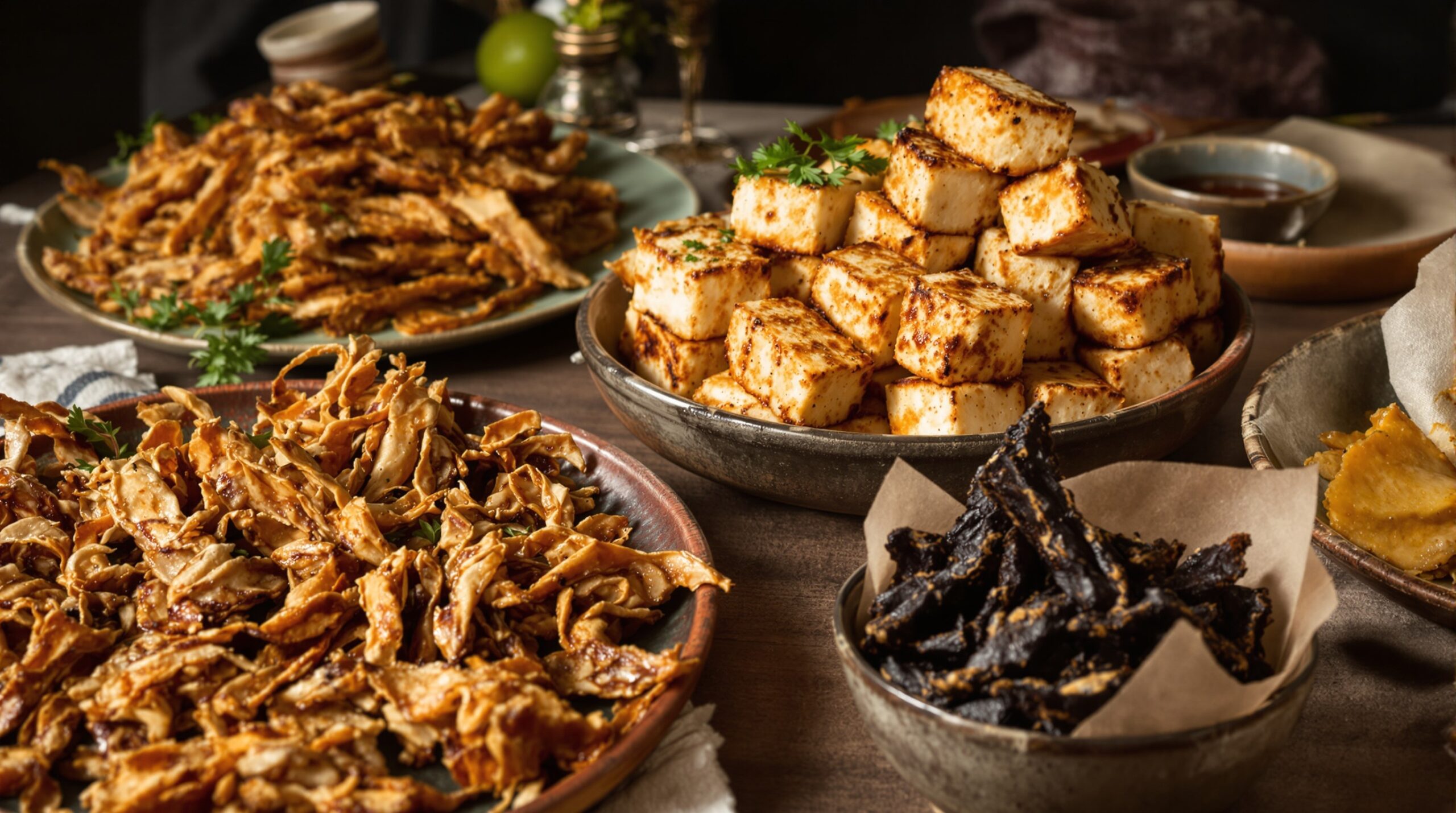 Vegane Proteinquellen im Vergleich – Seitan, Tofu oder Veganes Jerky?