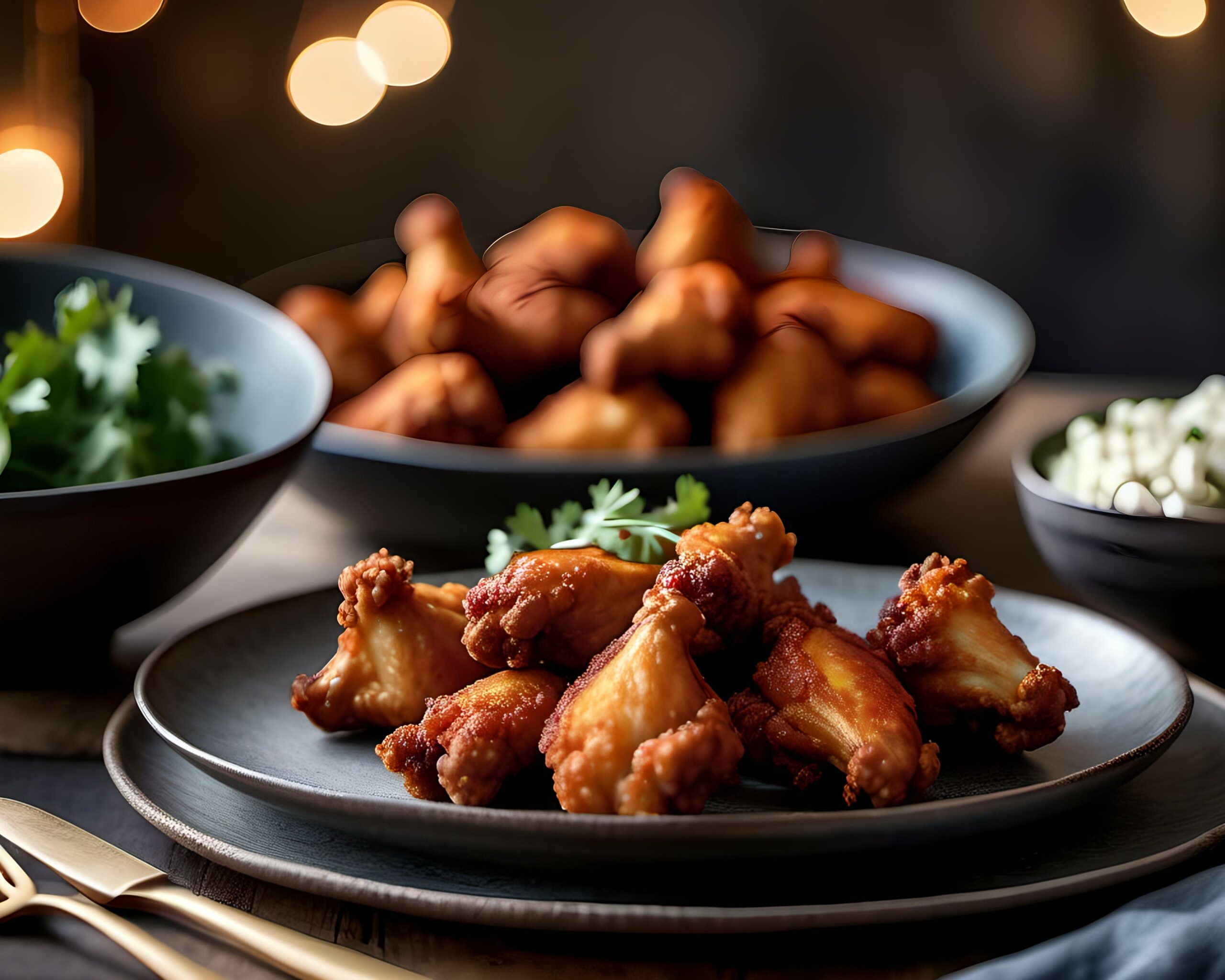 airfryer cauliflower wings