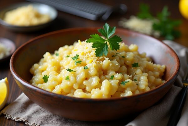 knochenbrühe risotto