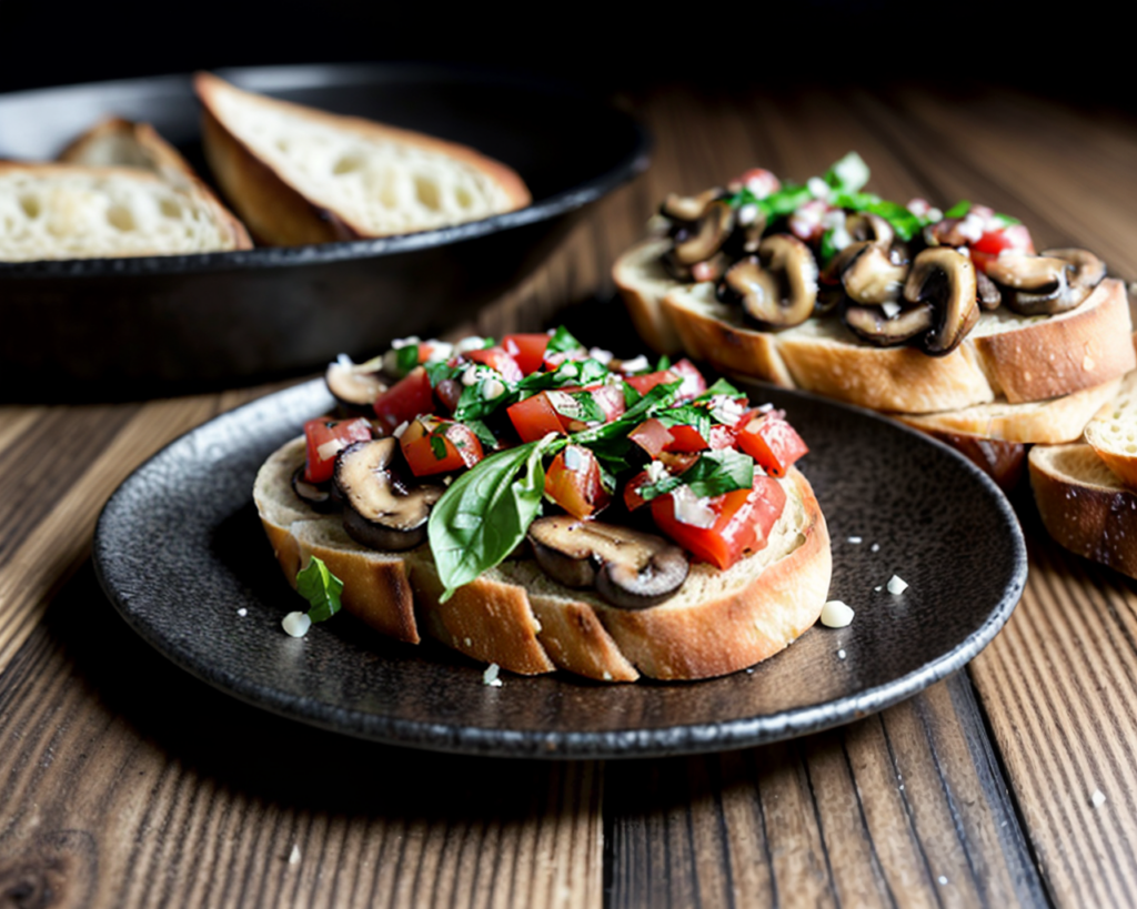 Klassische Bruschetta – Ein Rezept zum Genießen • Grizzly Foods