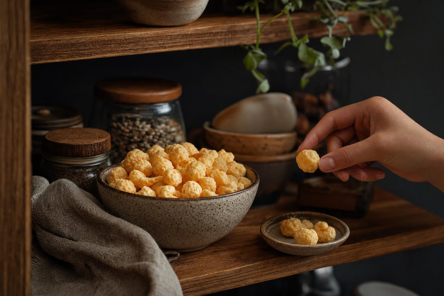 Cheese Pops FAQ: Vorratsschrank-Snack ohne Kühlung
