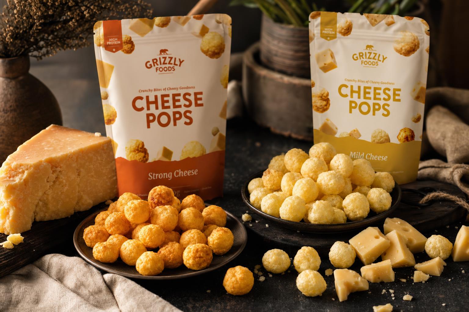 Käse-Atmosphäre mit Cheese Pops Strong