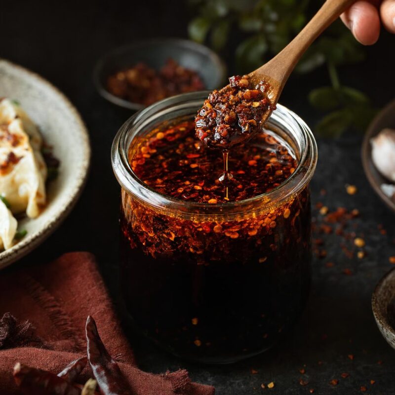 Chili Crisp selber machen – Chili Crisp selber machen – knuspriges Würzöl mit 3 Schärfe-Stufen
