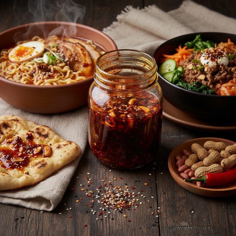 crispy chili öl schnell und einfach