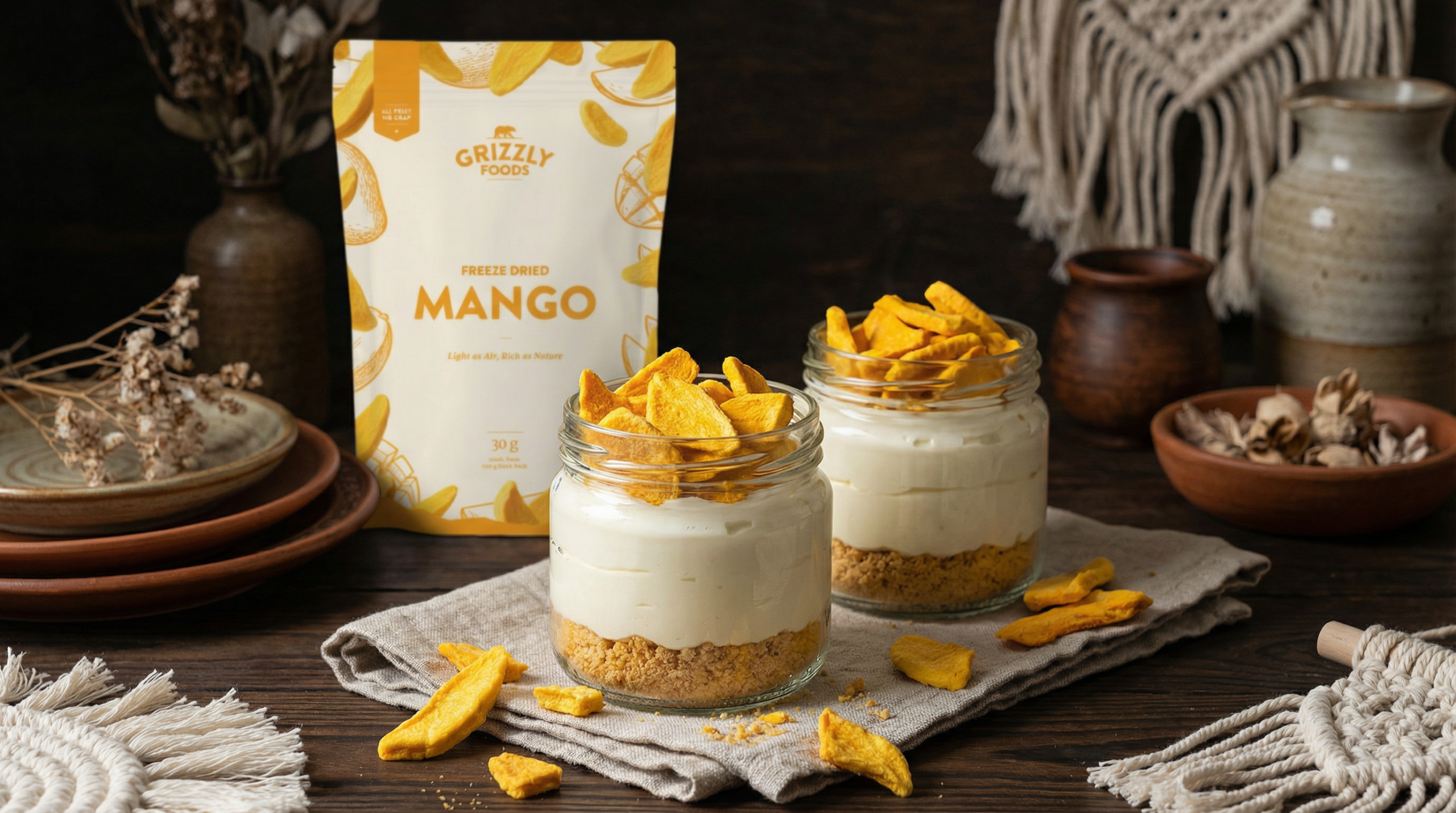 gefriergetrocknete mango rezept