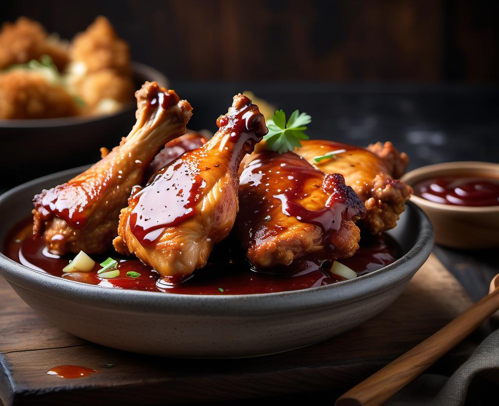 hähnchenschenkel im airfryer