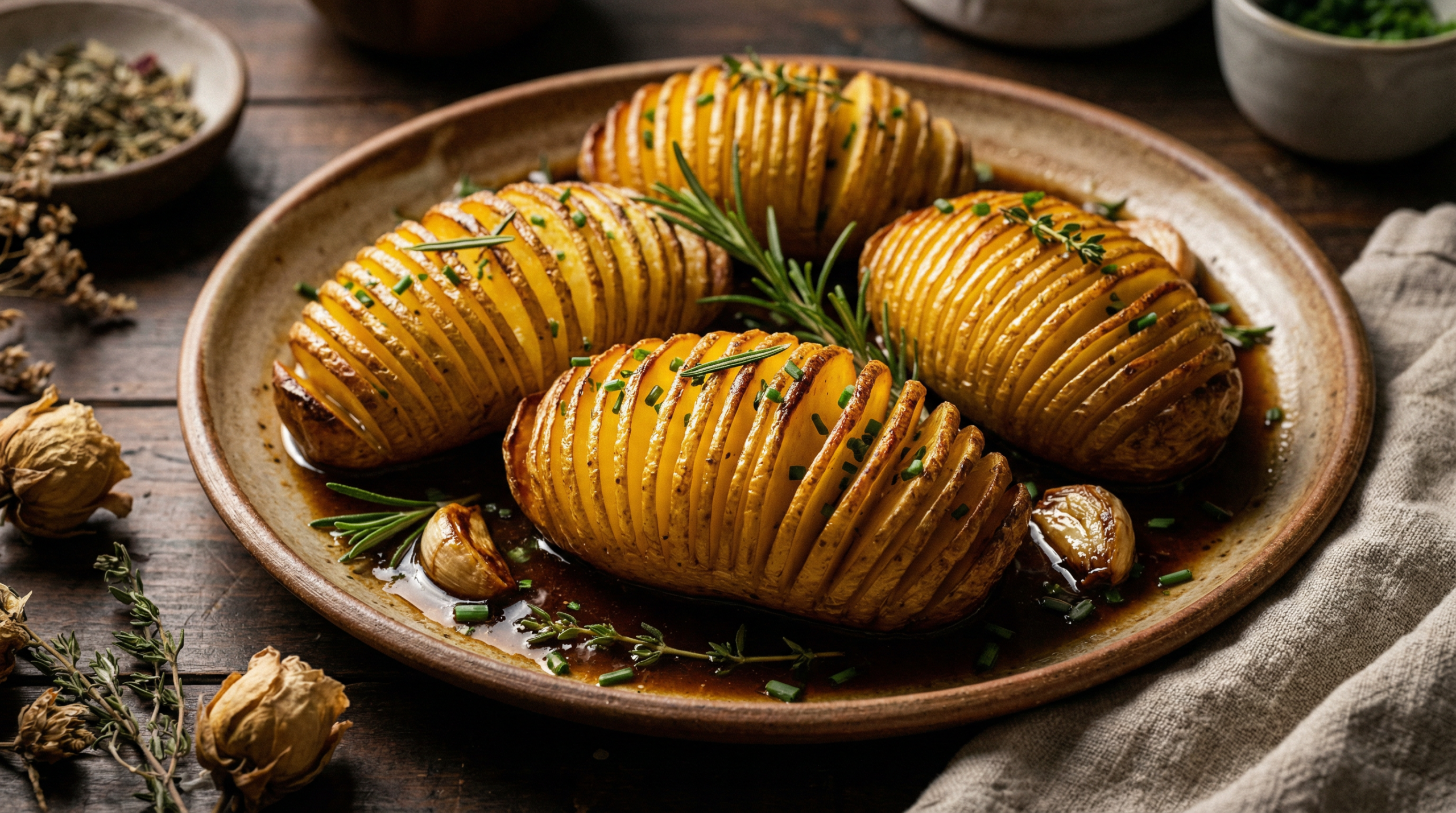 hasselback kartoffeln
