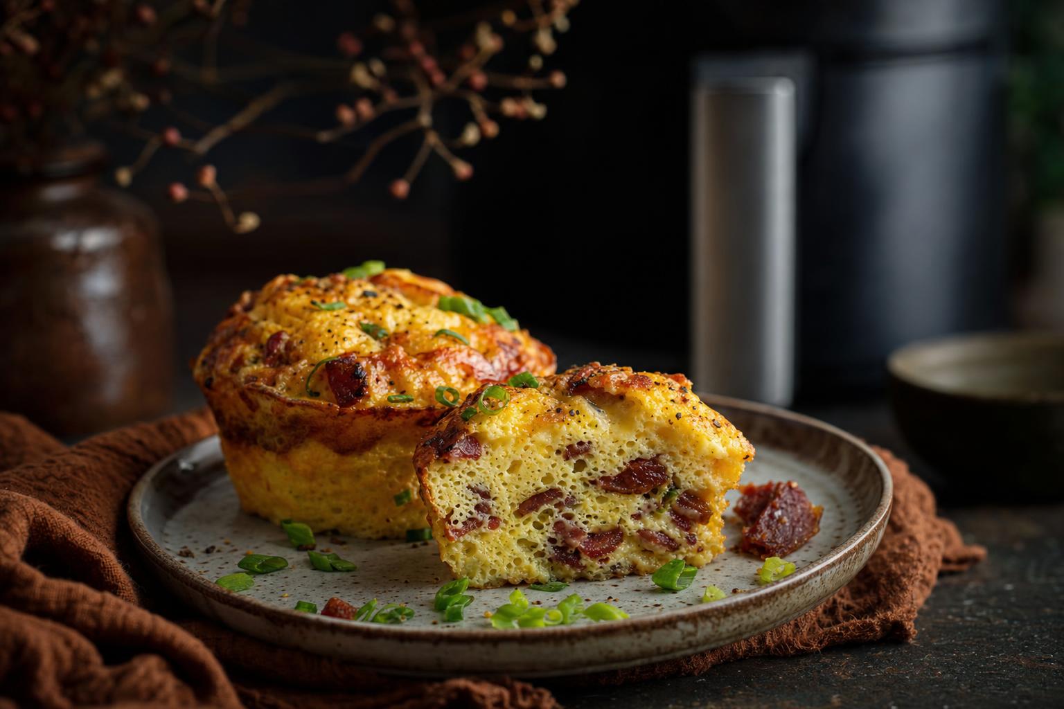 Jerky Muffins Airfryer – Jerky-Muffins aus dem Airfryer – knusprig und proteinreich