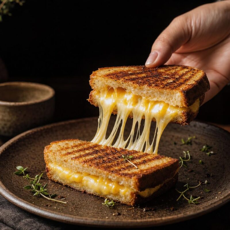 Kontaktgrill Rezepte – Kontaktgrill: Panini & Grilled Cheese mit Protein