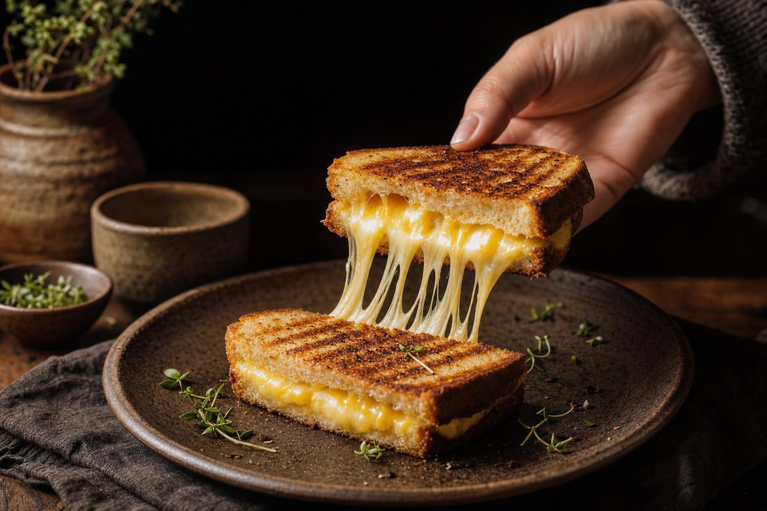 Kontaktgrill Rezepte – Kontaktgrill: Panini & Grilled Cheese mit Protein