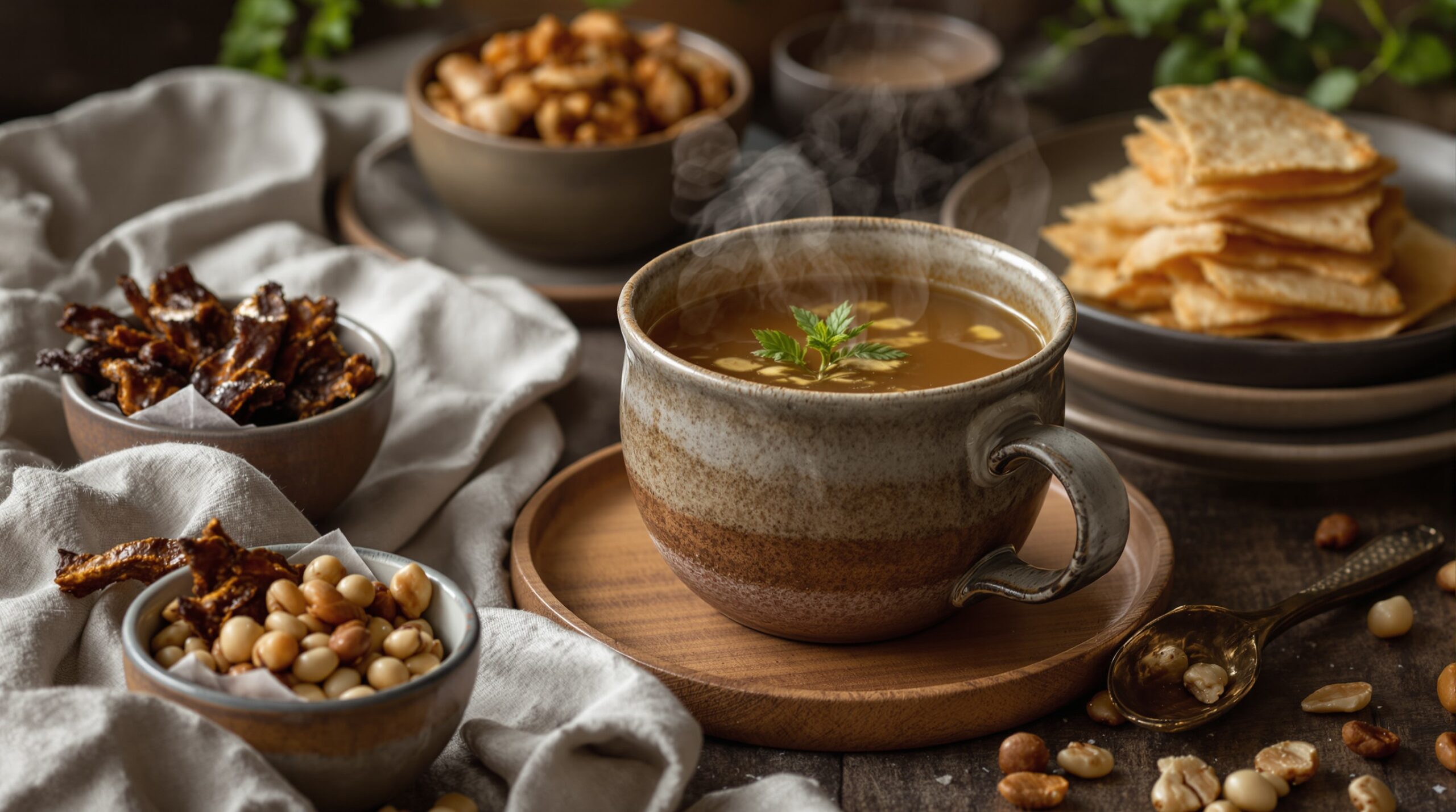 Low Carb Diät leicht gemacht: Mit Brühen und Snacks von Grizzly Foods