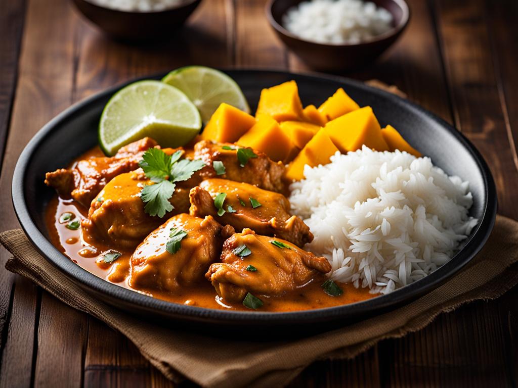 mango butter chicken