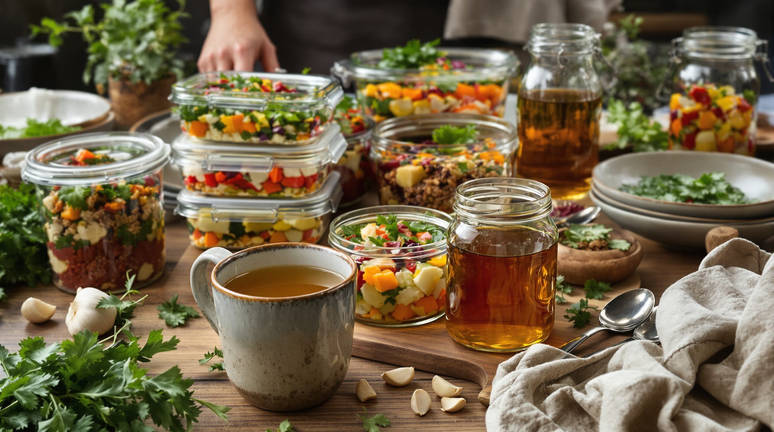 Meal Prep mit Brühen leicht gemacht – Natürlich kochen mit Grizzly Foods