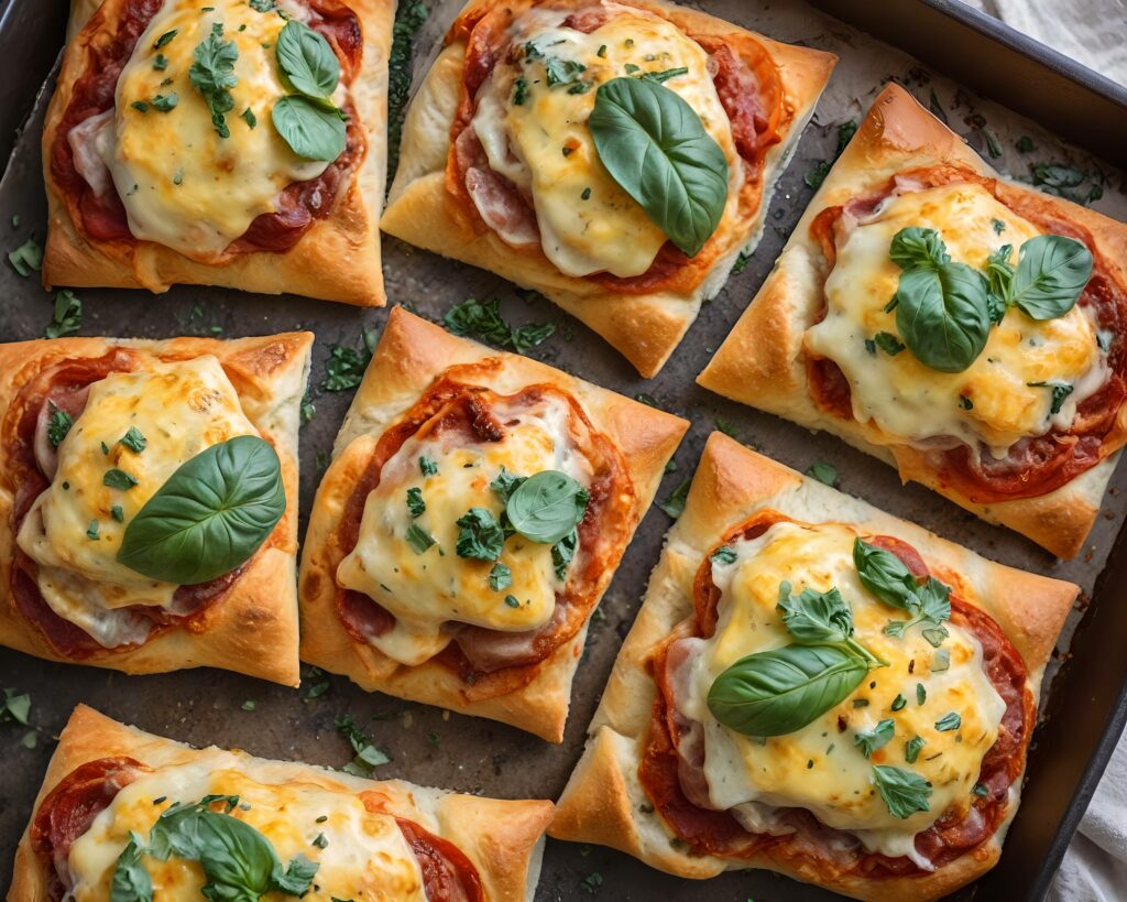 Schnelle Pizzabrötchen - Lecker und einfach • Grizzly Foods