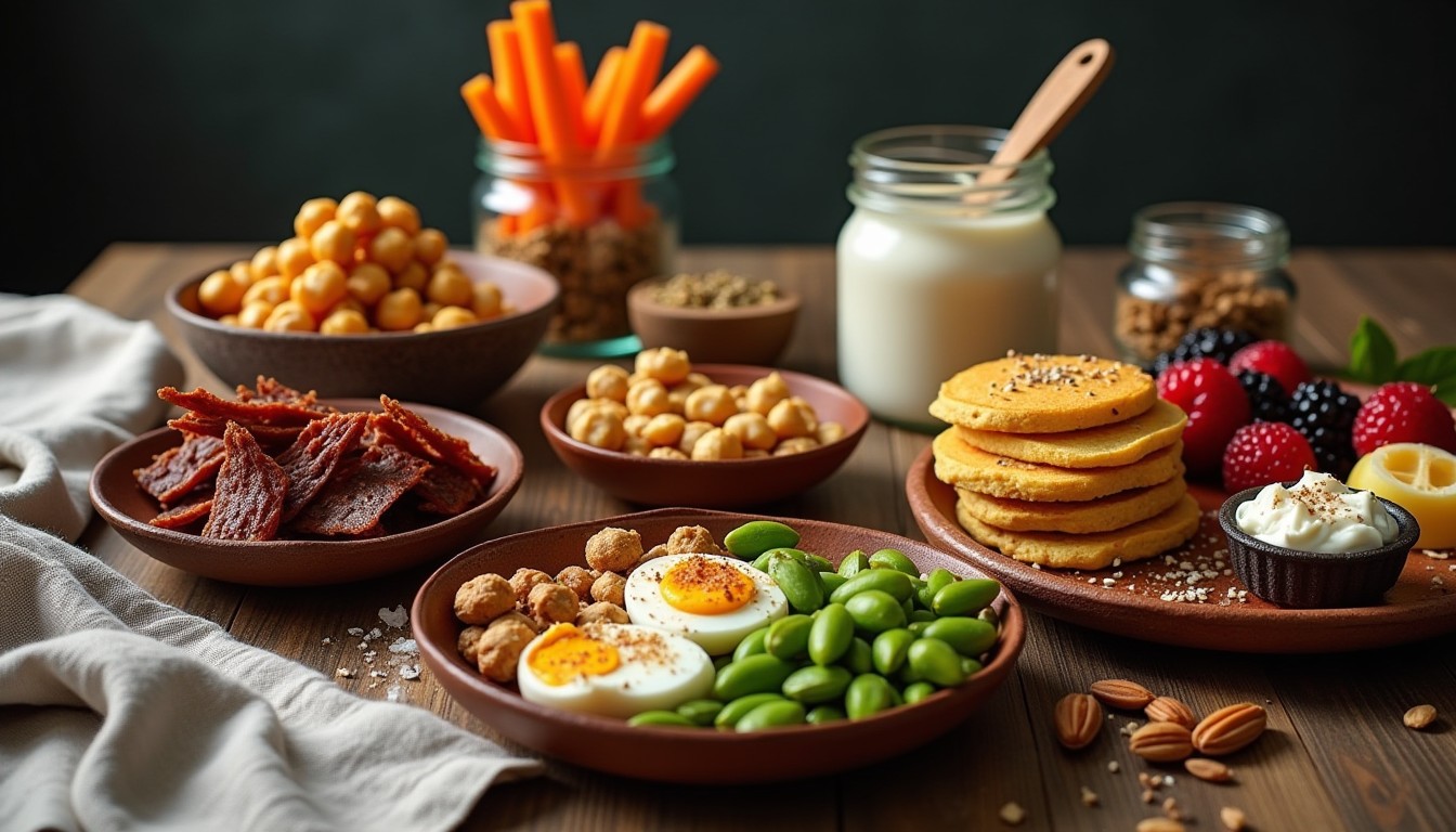 Die 10 besten Protein Snacks für unterwegs