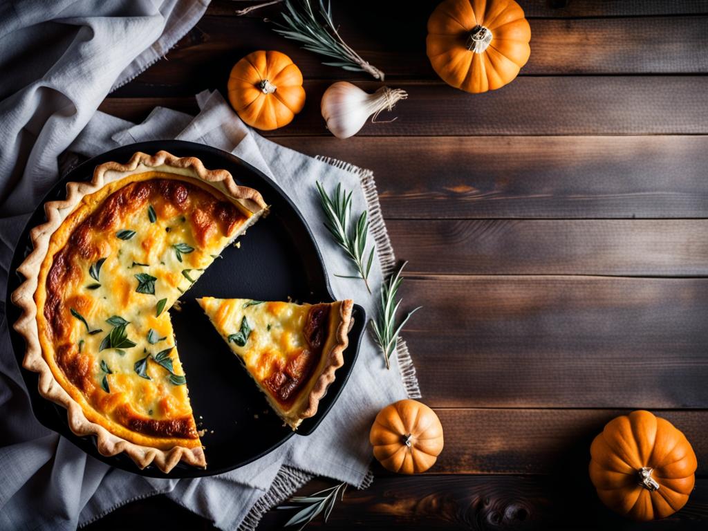 quiche mit kürbis