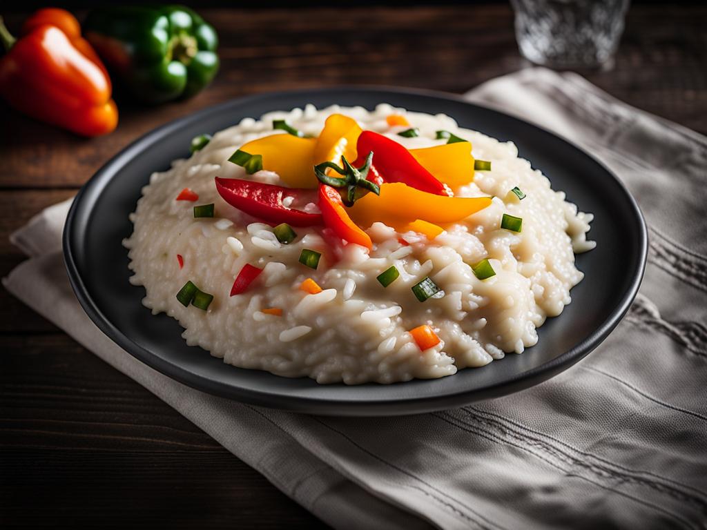 risotto mit paprika