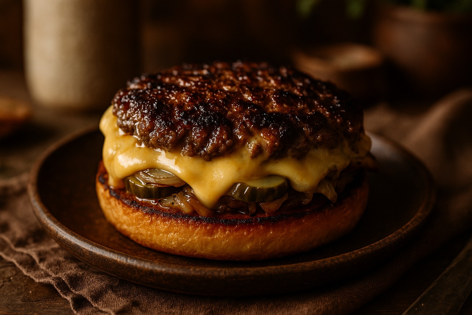 smash burger einfach selbstgemacht