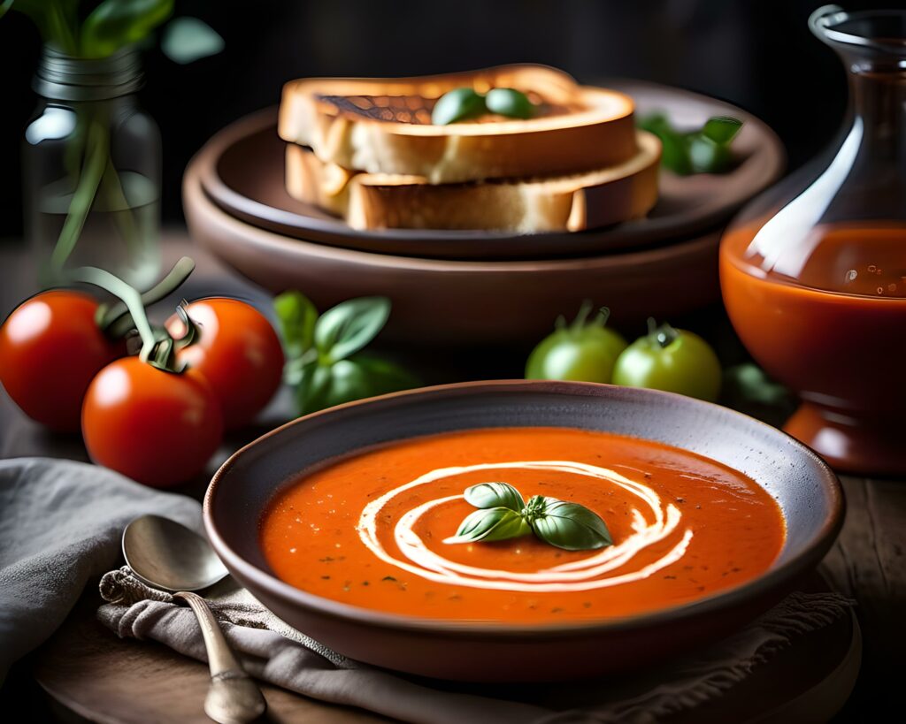 Knuspriges Käsetoast mit Tomatensuppe - Ein Genuss für Alle! • Grizzly ...