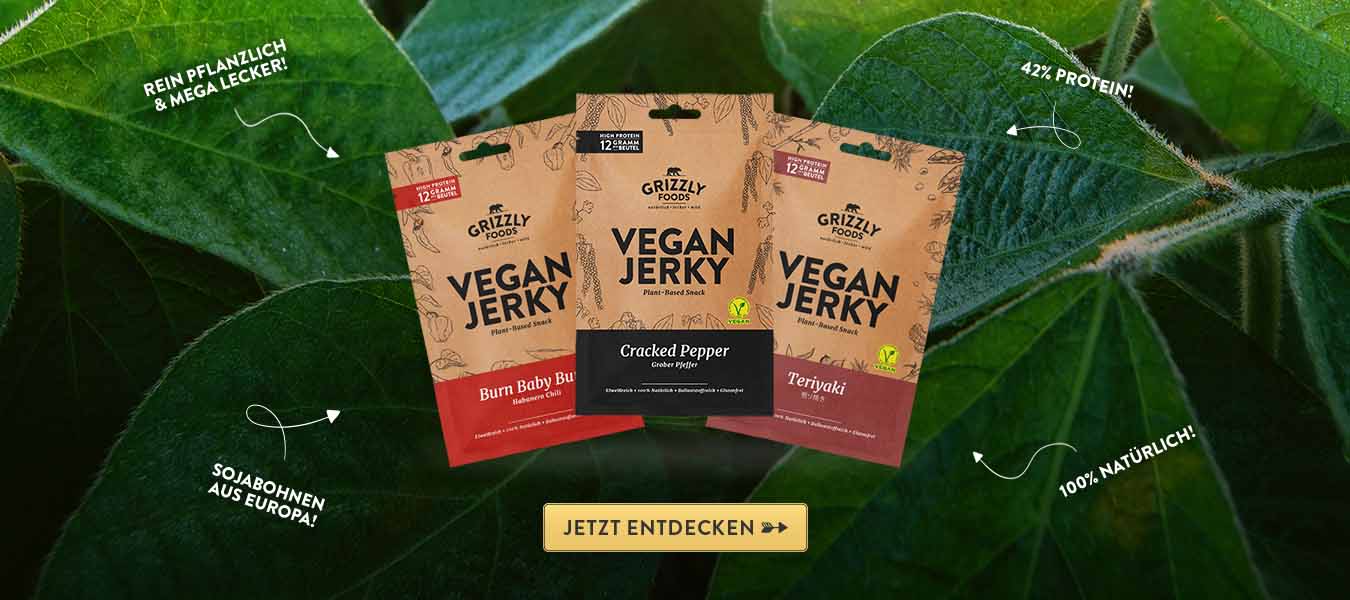 Vegan Jerky Probierset von Grizzly Foods