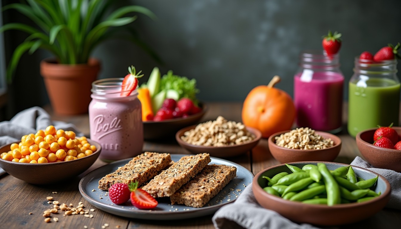 8 beste vegane Snacks für Sportler